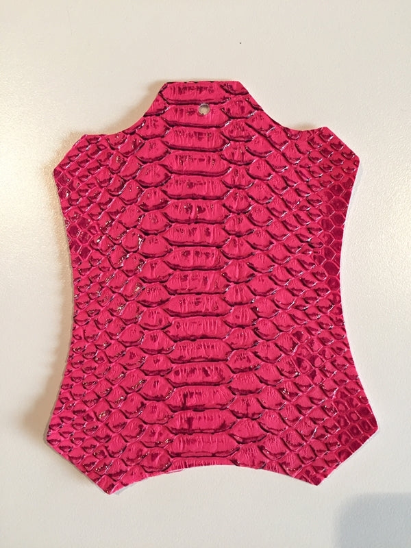 Kunstleder mit Muster und Prägung