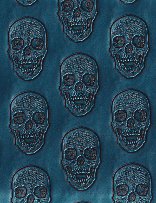 Kunstleder mit Muster und Prägung